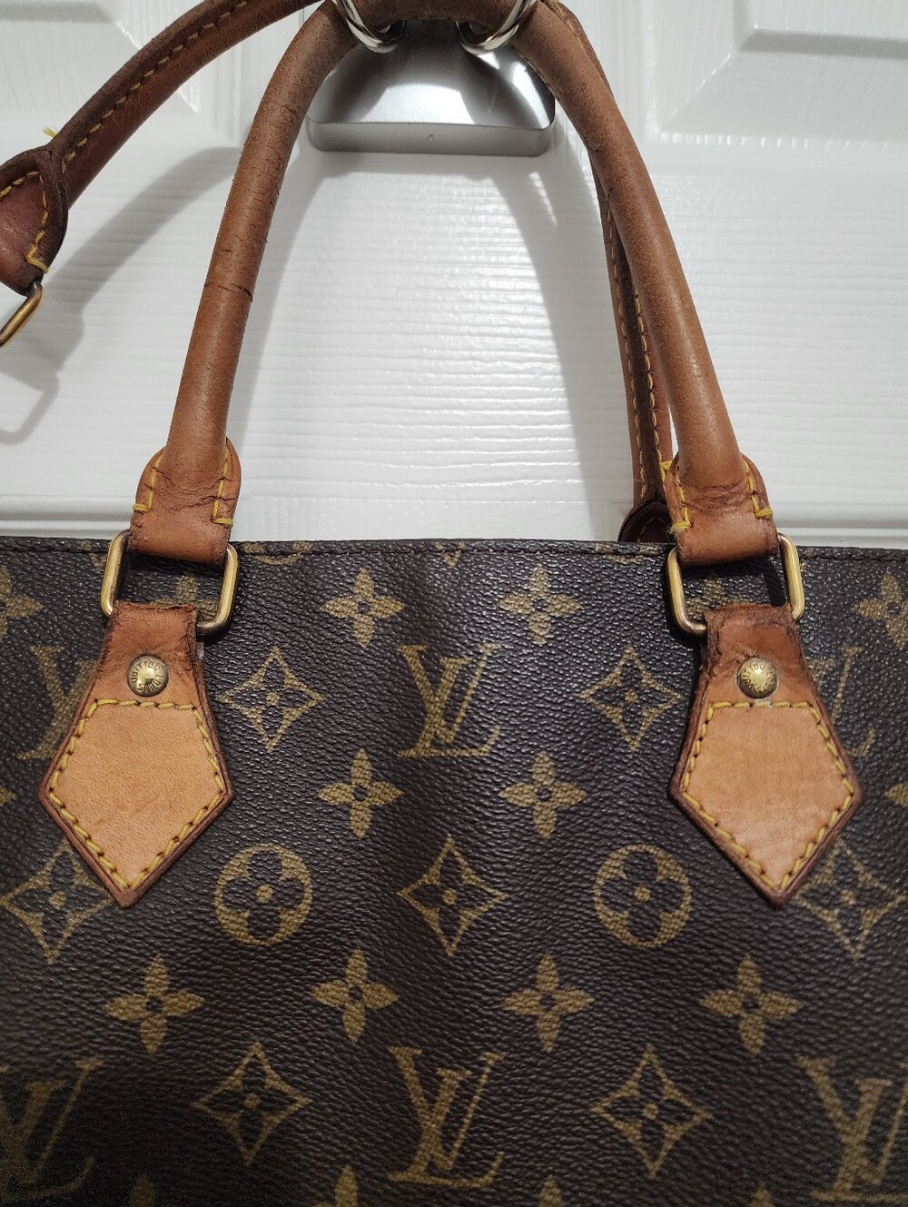 Authentic Louis Vuitton Sac Plat (Replacement Handles Included) - Picture 8 of 12